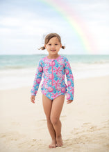 Load image into Gallery viewer, Sand Dollar Rash Guard - Three By The Sea Clothing
