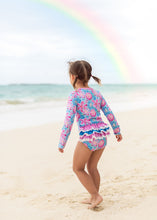 Load image into Gallery viewer, Sand Dollar Rash Guard - Three By The Sea Clothing
