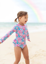 Load image into Gallery viewer, Sand Dollar Rash Guard - Three By The Sea Clothing
