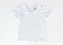 Load image into Gallery viewer, Collared Layering Shirt - Short Sleeve (White) - Three By The Sea Clothing
