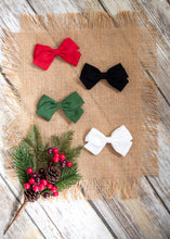 Load image into Gallery viewer, Christmas Bow Sets (Ready to Ship) - Three By The Sea Clothing
