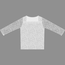 Load image into Gallery viewer, Lace Layering Shirts - Long Sleeve 2023 - Three By The Sea Clothing
