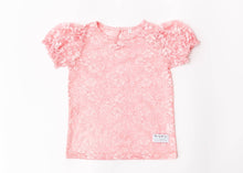 Load image into Gallery viewer, Lace layering Shirts - Puff Sleeve - Three By The Sea Clothing
